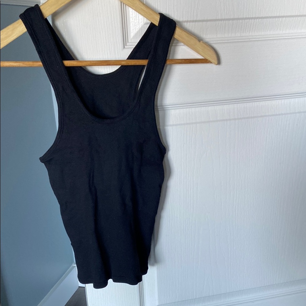 ARQ Blue Fitted Tank Top